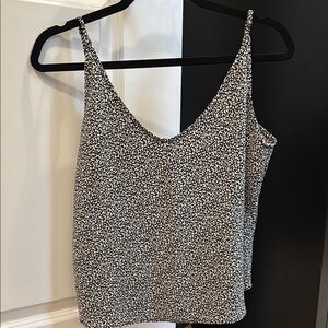Abercrombie Black and White Tank